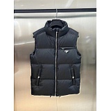 New Arrivals Prada Down Vest Coats For Men in 199488