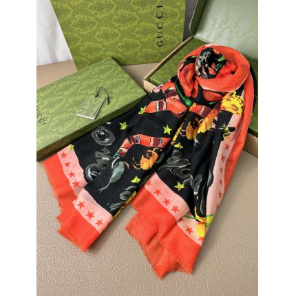 New Arrivals Gucci Cashmere Scarf in 200052