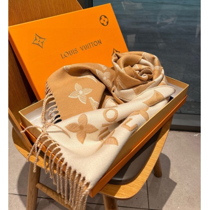 New Arrivals Louis Vuitton Cashmere Scarf in 200159