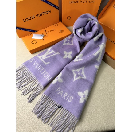 New Arrivals Louis Vuitton Cashmere Scarf in 200172