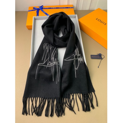 New Arrivals Louis Vuitton Cashmere Scarf in 200183