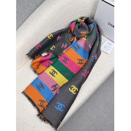 New Arrivals Chanel Cashmere Scarf  in 200484