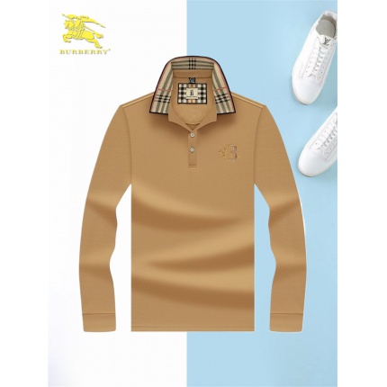 Burberry Long-Sleeved Polo T-Shirts for Men in 200593