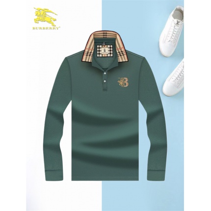 Burberry Long-Sleeved Polo T-Shirts for Men in 200594