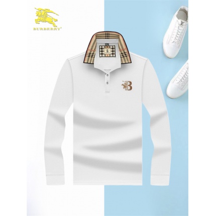 Burberry Long-Sleeved Polo T-Shirts for Men in 200595