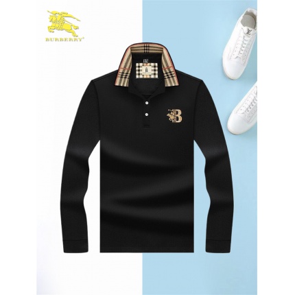 Burberry Long-Sleeved Polo T-Shirts for Men in 200596