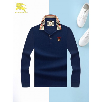 Burberry Long-Sleeved Polo T-Shirts for Men in 200598