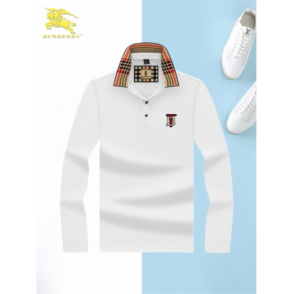 Burberry Long-Sleeved Polo T-Shirts for Men in 200601