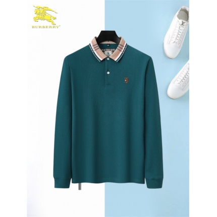 Burberry Long-Sleeved Polo T-Shirts for Men in 200602
