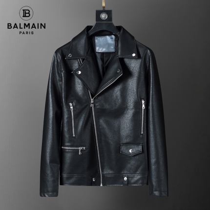 New Arrivals Balmain Leather Jackets For Men in 200769