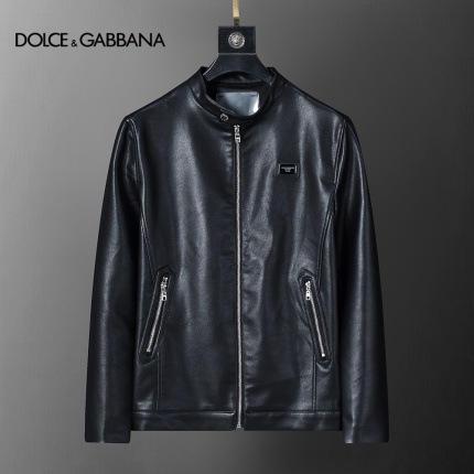 New Arrivals D&G Leather Jackets For Men in 200780