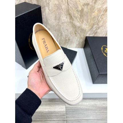 New Arrivals Prada Leather Shoes For Men in 201573