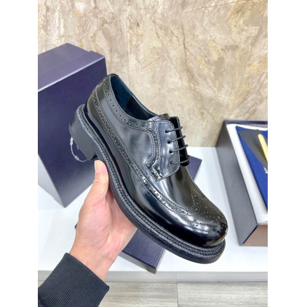 New Arrivals Prada Leather Shoes For Men in 201577