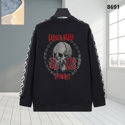New Arrivals Philipp Plein Long Sleeve Shirts For Men in 202001