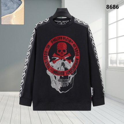 New Arrivals Philipp Plein Long Sleeve Shirts For Men in 202005