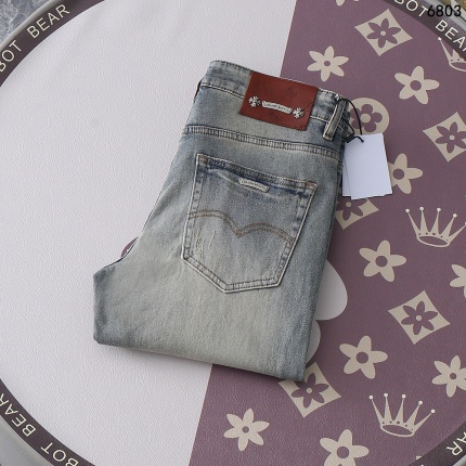 New Arrivals Chrome Hearts Jeans For Men in 202064