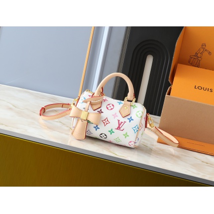 Louis Vuitton Nano Speedy Handbags in 202118