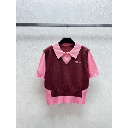 New Arrivals MiuMiu T-Shirts For Women in 202558