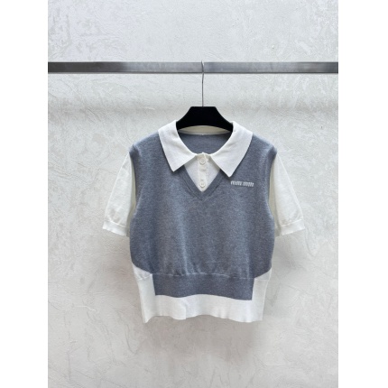 New Arrivals MiuMiu T-Shirts For Women in 202560