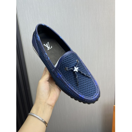 New Arrivals Louis Vuitton Leather Dress Shoes For Men in 202643