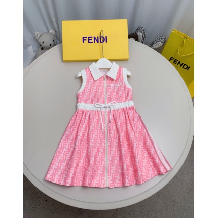New Arrivals Fendi Skirt Fendi Dress For Girls in 203447