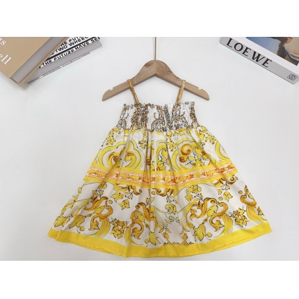 New Arrivals Versace Skirt Versace Dress For Girls in 203466