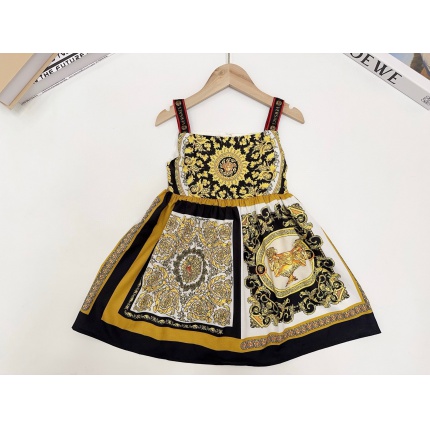 New Arrivals Versace Skirt Versace Dress For Girls in 203467