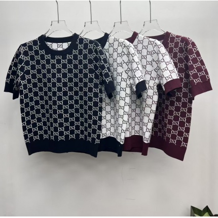 New Arrivals Gucci Sweater Tshirts Gucci T-Shirt Women in 203482