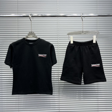New Arrivals Balenciaga Short Tracksuits For Kids in 203552