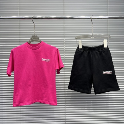 New Arrivals Balenciaga Short Tracksuits For Kids in 203553