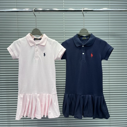 New Arrivals Ralph Lauren Short Dress For Kids in 203556