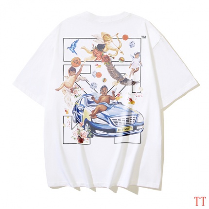New Arrivals Off Whie T-Shirts in 203656