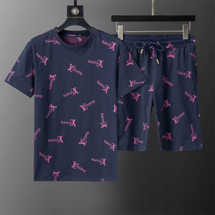 Louis Vuitton Short Tracksuits For Men in 204150