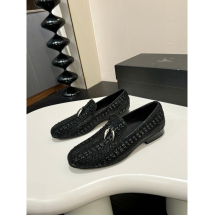 Top quality Giuseppe Zanotti Leather Shoes For Men in 204708