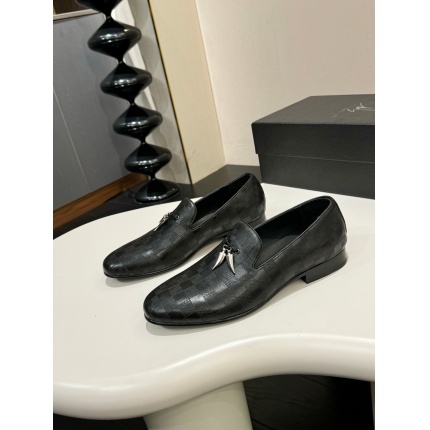 Top quality Giuseppe Zanotti Leather Shoes For Men in 204709