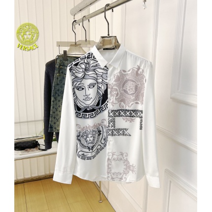 Versace Long-Sleeved Polo Shirts for Men in 204722