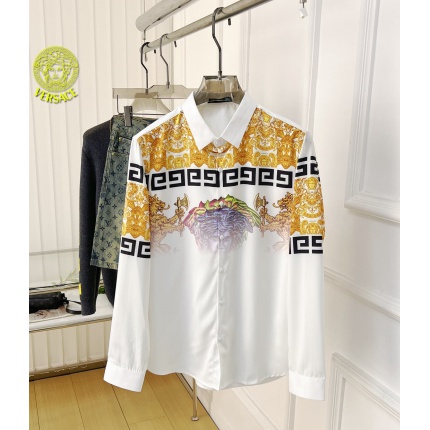 Versace Long-Sleeved Polo Shirts for Men in 204729