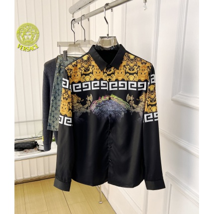 Versace Long-Sleeved Polo Shirts for Men in 204730