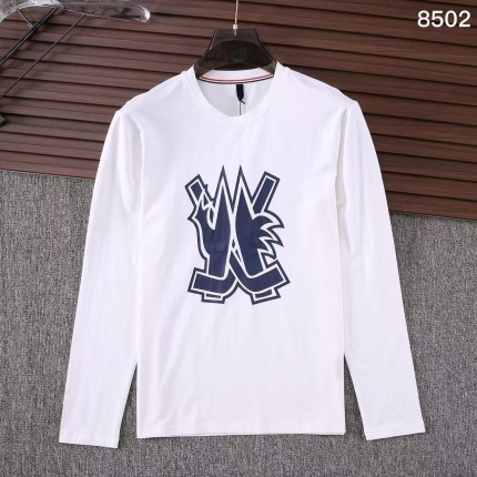 Moncler Long-Sleeved T-shirts for Men in 205459