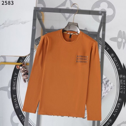 New Arrivals Burberry Long Sleeve T-shirts For Men in 205481