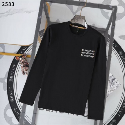 New Arrivals Burberry Long Sleeve T-shirts For Men in 205483