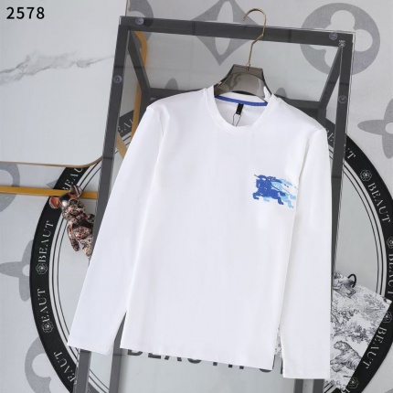 New Arrivals Burberry Long Sleeve T-shirts For Men in 205485