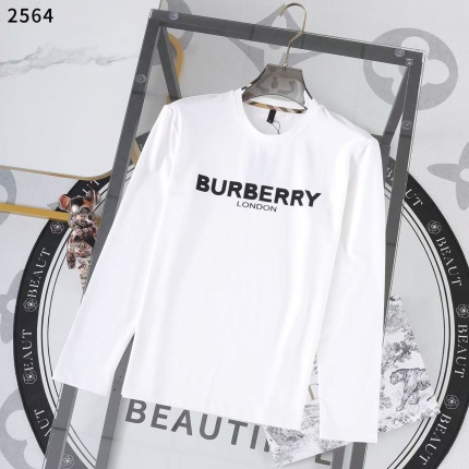 New Arrivals Burberry Long Sleeve T-shirts For Men in 205487
