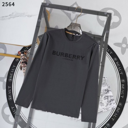 New Arrivals Burberry Long Sleeve T-shirts For Men in 205489