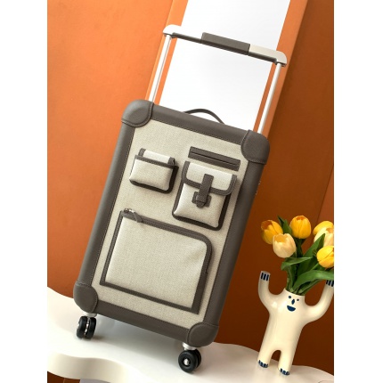 New Arrivals Hermes Business Trunk Hermes Travel Luggage Box in 205581