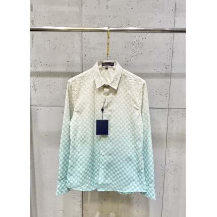 New Arrivals Louis Vuitton long Sleeve Shirts For Men in 205586