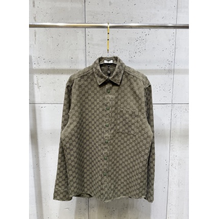 New Arrivals Gucci long Sleeve Shirts For Men in 205605