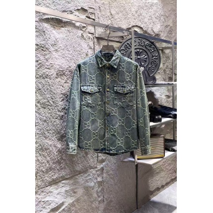 Gucci Long-Sleeved Shirts for Men in 205927