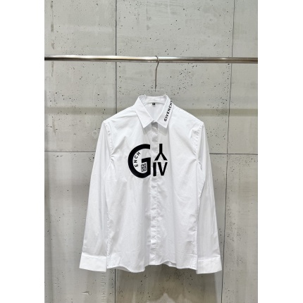 New Arrivals Givenchy Long Sleeve Shirts For Men in 206289