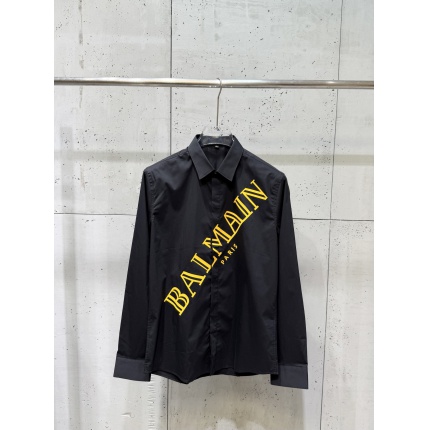 New Arrivals Balmain Long Sleeve Shirts For Men in 206297